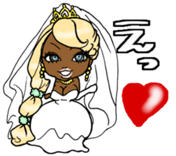 Black girls 3 sticker #9764610