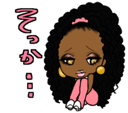 Black girls 3 sticker #9764611