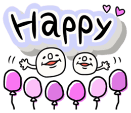 It is the honorific of a moamoa letter! sticker #9764838