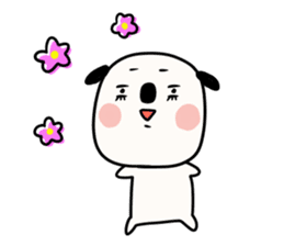 It is the honorific of a moamoa letter! sticker #9764844