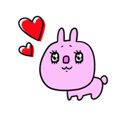 It is the honorific of a moamoa letter! sticker #9764847