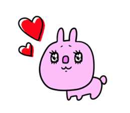 It is the honorific of a moamoa letter! sticker #9764847