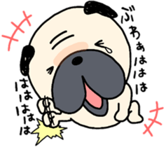 pugggggggg osaka sticker #9765989