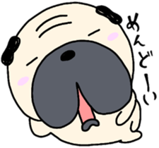 pugggggggg osaka sticker #9765995