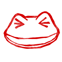 Frog Sticker to send to Utchi