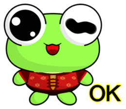 Frog Gengen (Happy New Year) sticker #9766223