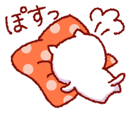 White cat Nekoko. sticker #9766540