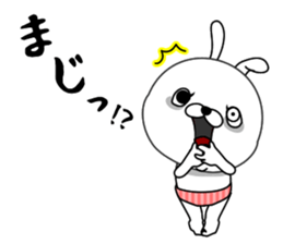 Rabbit person2 sticker #9767754