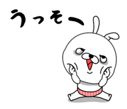 Rabbit person2 sticker #9767774