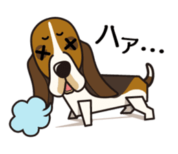 iinu - Basset Hound sticker #9768028