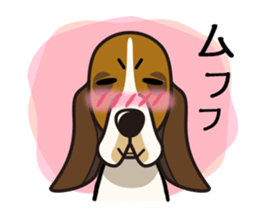 iinu - Basset Hound sticker #9768037