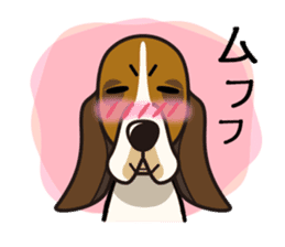 iinu - Basset Hound sticker #9768037