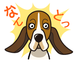 iinu - Basset Hound sticker #9768039