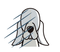 iinu - Basset Hound sticker #9768041