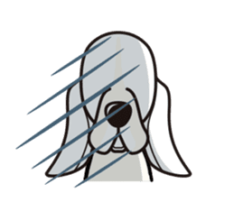 iinu - Basset Hound sticker #9768041