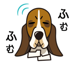 iinu - Basset Hound sticker #9768043