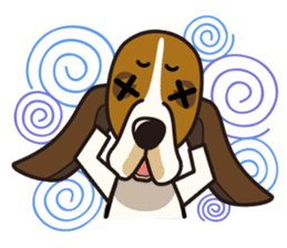 iinu - Basset Hound sticker #9768052