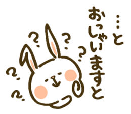chocotto usagi sticker #9768419