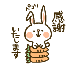 chocotto usagi sticker #9768425