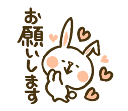 chocotto usagi sticker #9768426