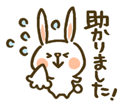 chocotto usagi sticker #9768432