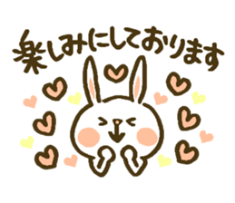 chocotto usagi sticker #9768436