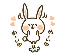 chocotto usagi sticker #9768439