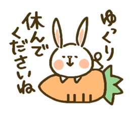 chocotto usagi sticker #9768441