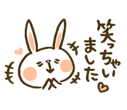 chocotto usagi sticker #9768447