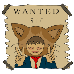 Cat salaryman2(English version)