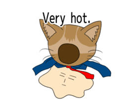 Cat salaryman2(English version) sticker #9768704