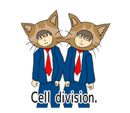 Cat salaryman2(English version) sticker #9768706