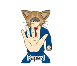 Cat salaryman2(English version) sticker #9768725