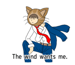Cat salaryman2(English version) sticker #9768733