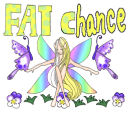 Butterfly-fairy sticker #9768979