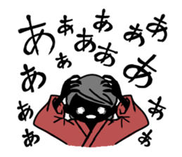 Grandmother and cat sticker #9769213