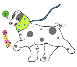 with dog sticker #9769216