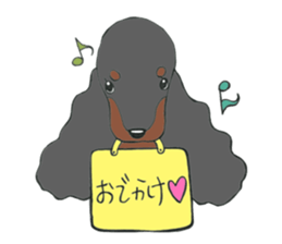 with dog sticker #9769219