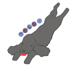 with dog sticker #9769222