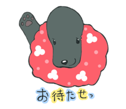 with dog sticker #9769243