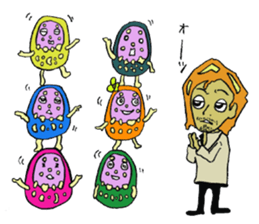 Mr,Hiroshi and Daruma sticker #9769298