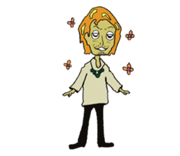 Mr,Hiroshi and Daruma sticker #9769311