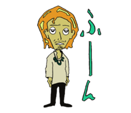 Mr,Hiroshi and Daruma sticker #9769315