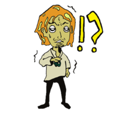 Mr,Hiroshi and Daruma sticker #9769319