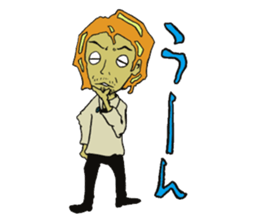 Mr,Hiroshi and Daruma sticker #9769320