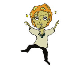 Mr,Hiroshi and Daruma sticker #9769321