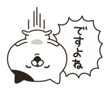 The bicolor cat are always smile sticker #9769834