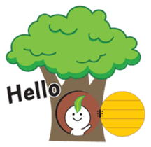 Sapling sticker #9770099