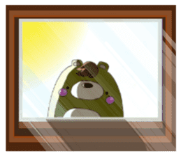 Mr. innocent bear sticker #9770171