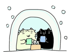 Twos moff cat sticker #9770180